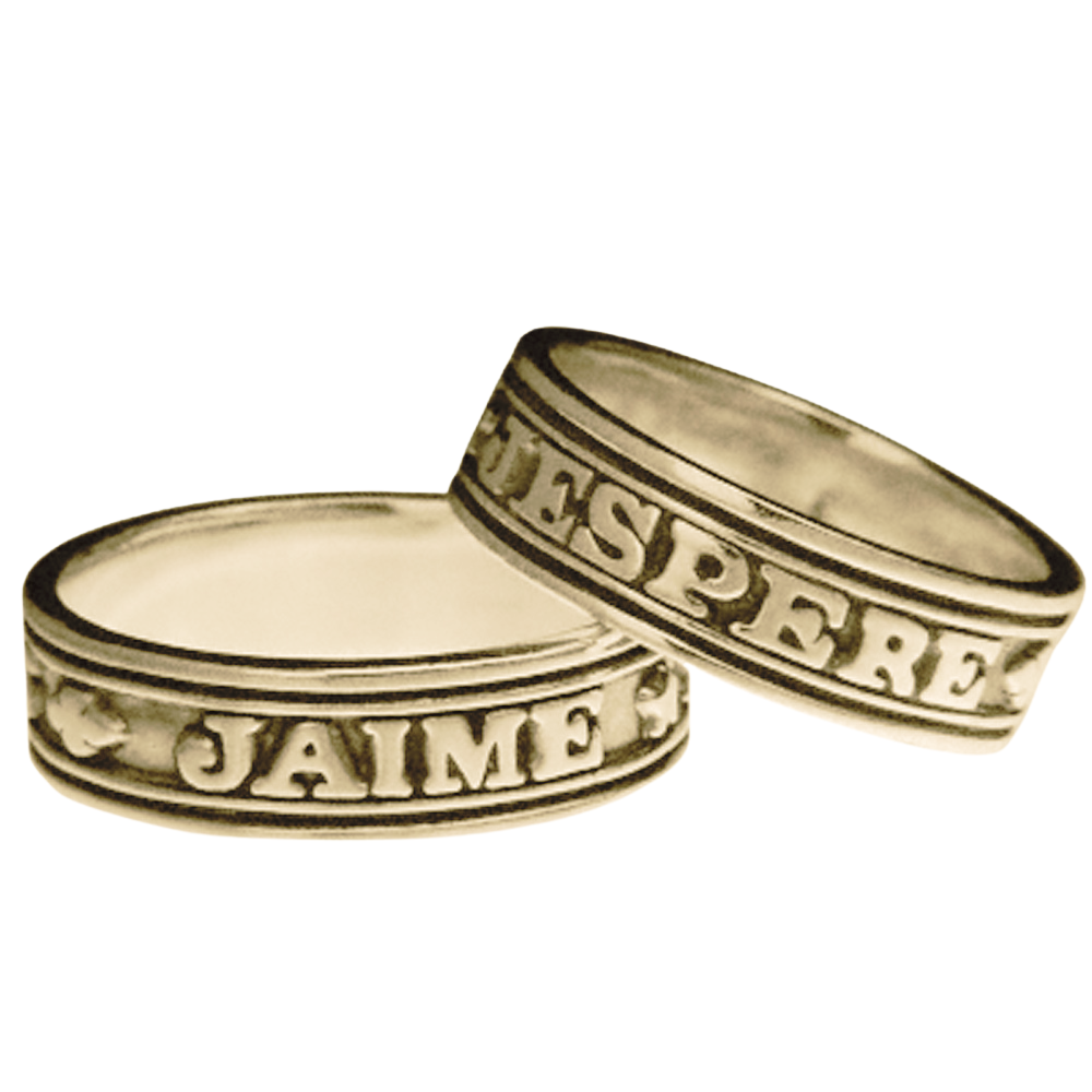 Silver & Gold Wedding Ring | Laurel Elliott NY | European – Laurel