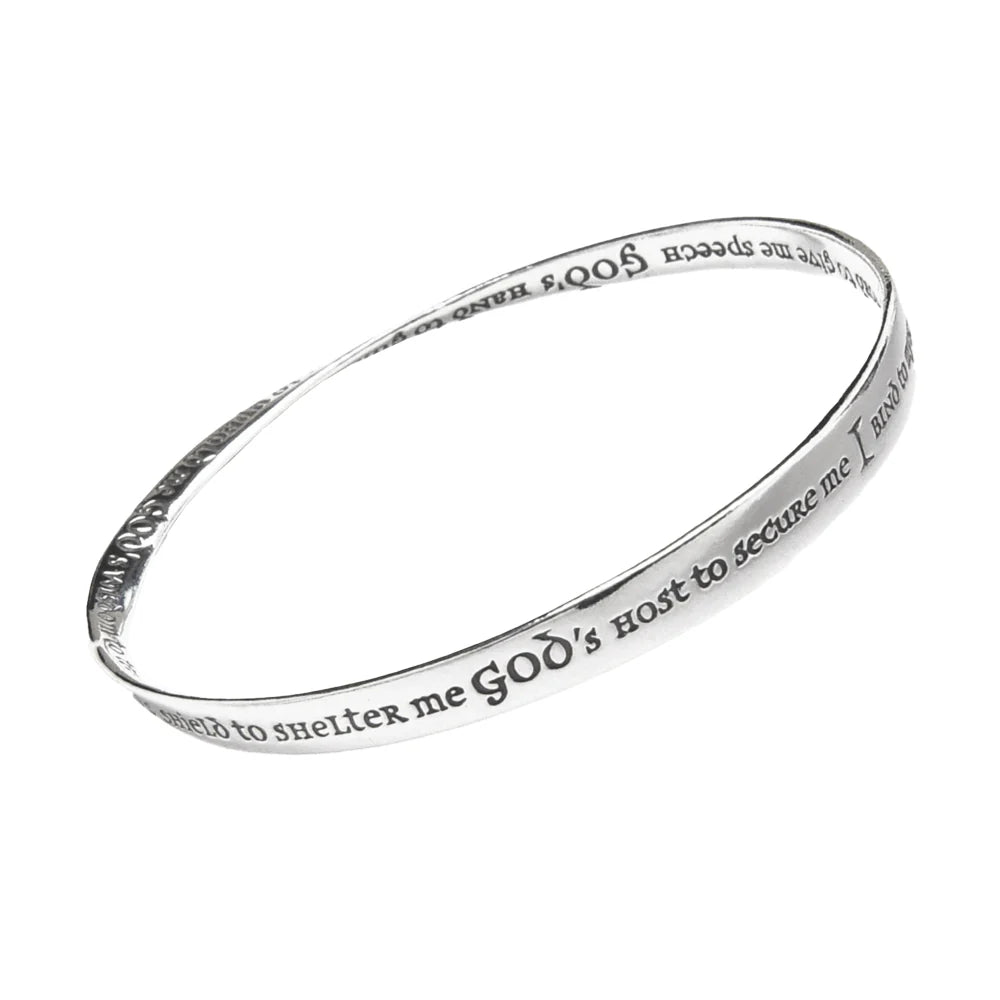 God's Power to Guide Me - St. Patrick's Prayer 14K Gold