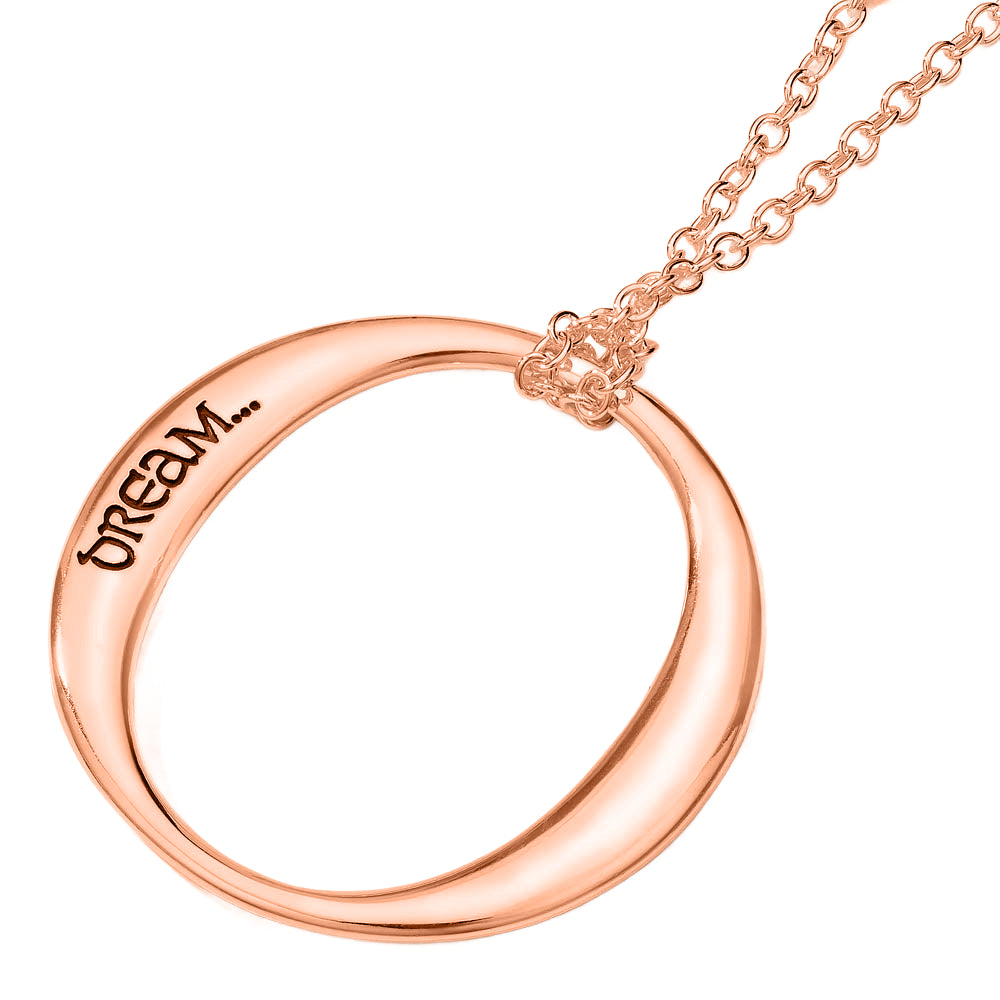 Gaelic and English:  Aisling/Dream 14K Gold