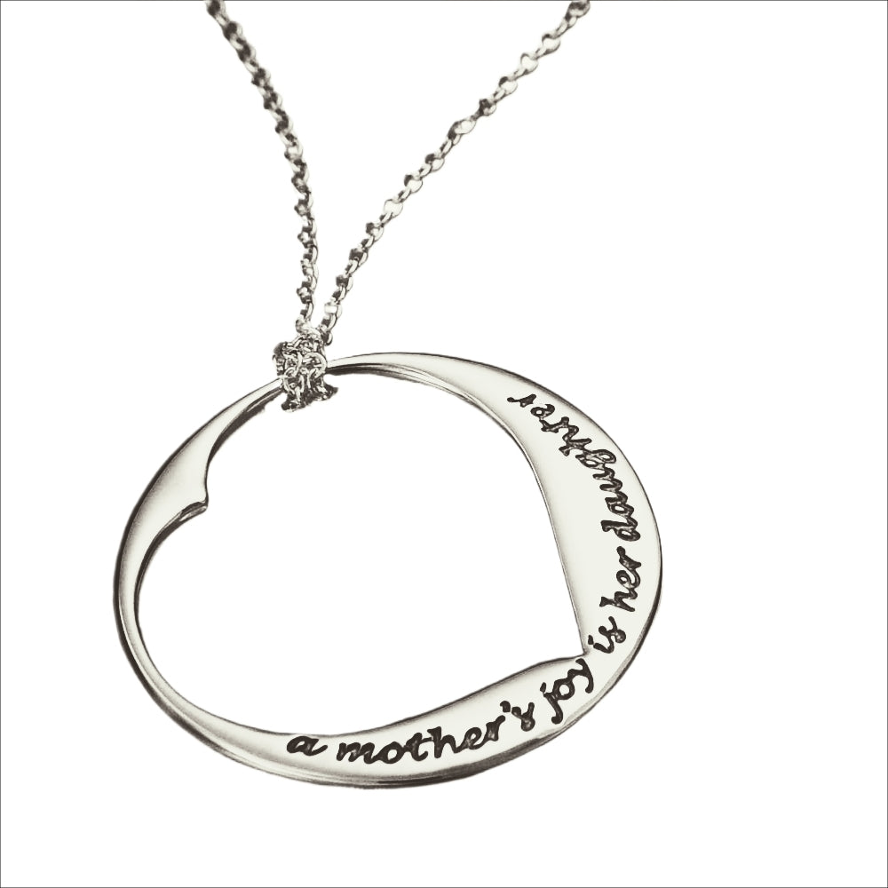 A Mother's Joy Sterling Silver Necklace