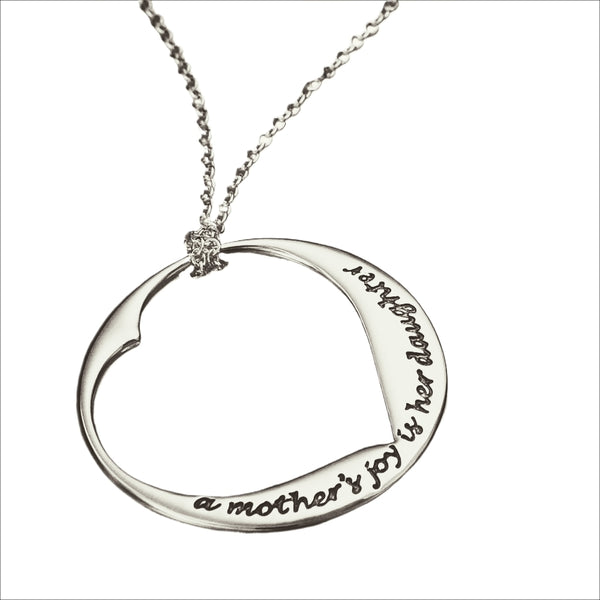 Inspirational Jewelry Laurel Elliott Silver Necklace Laurel