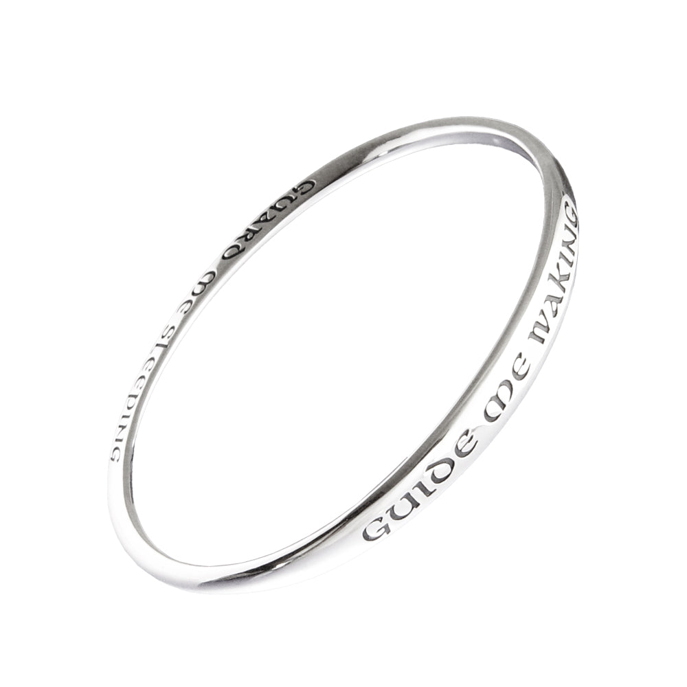 Jil Sander: Silver Band Bracelet | SSENSE